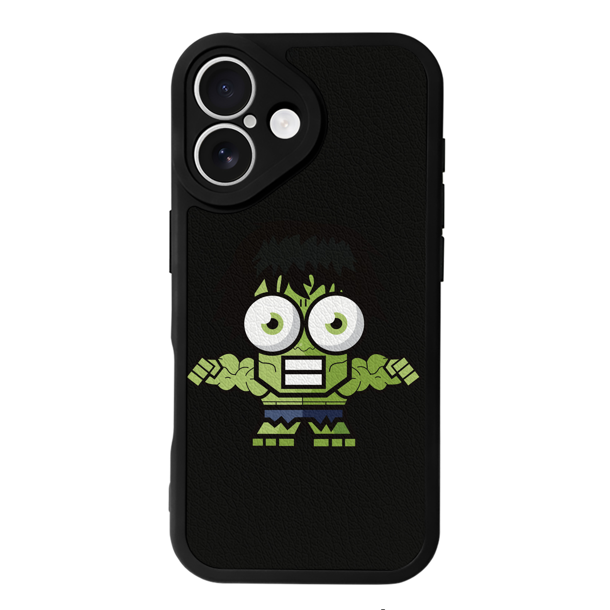 （画像用） アベンジャーズ The Avengers 【iPhone 16シリーズ対応】シリコンスマホケース（レザー調） 材質：シリコン
